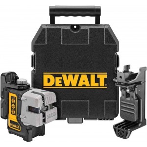 Лазерен нивелир, 3 лъча 15.0 м, DeWalt DW089K