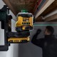 Лазерен нивелир 3×360° зелен лъч 18V XR Compact, DeWalt DCLE34031D1