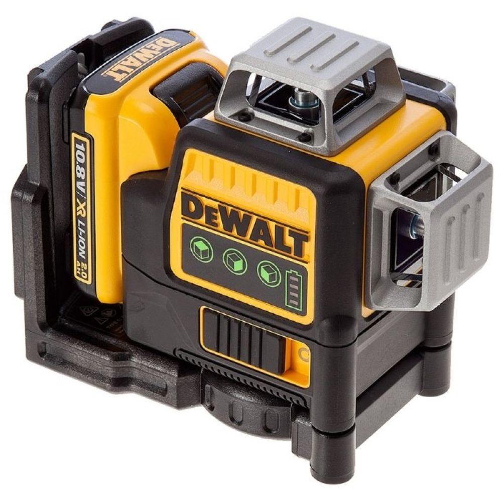 Лазерен нивелир 360° 3 зелени лъча + Тринога 5/8″, 1.73 м, DeWalt DCE089D1G; DE0736