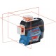 Лазерен нивелир, линеен, 0601063R03, Bosch GLL 3-80 C Solo + BM1
