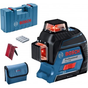 Лазерен нивелир, линеен, 0601063R03, Bosch GLL 3-80 C Solo + BM1