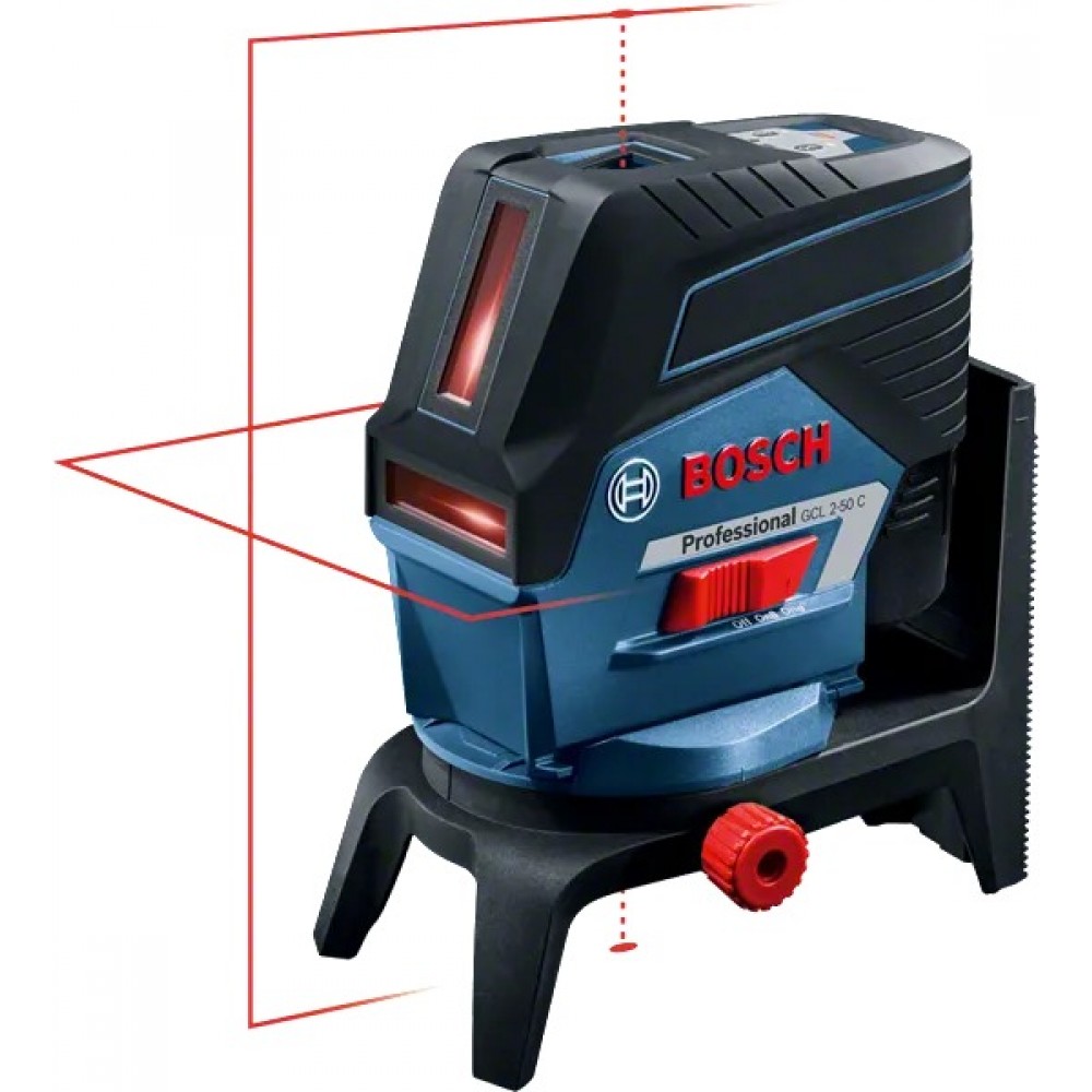 Лазерен нивелир, линеен, 0601066G08, Bosch GCL 2-50C Solo 12V