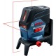 Лазерен нивелир, линеен, 0601066G08, Bosch GCL 2-50C Solo 12V
