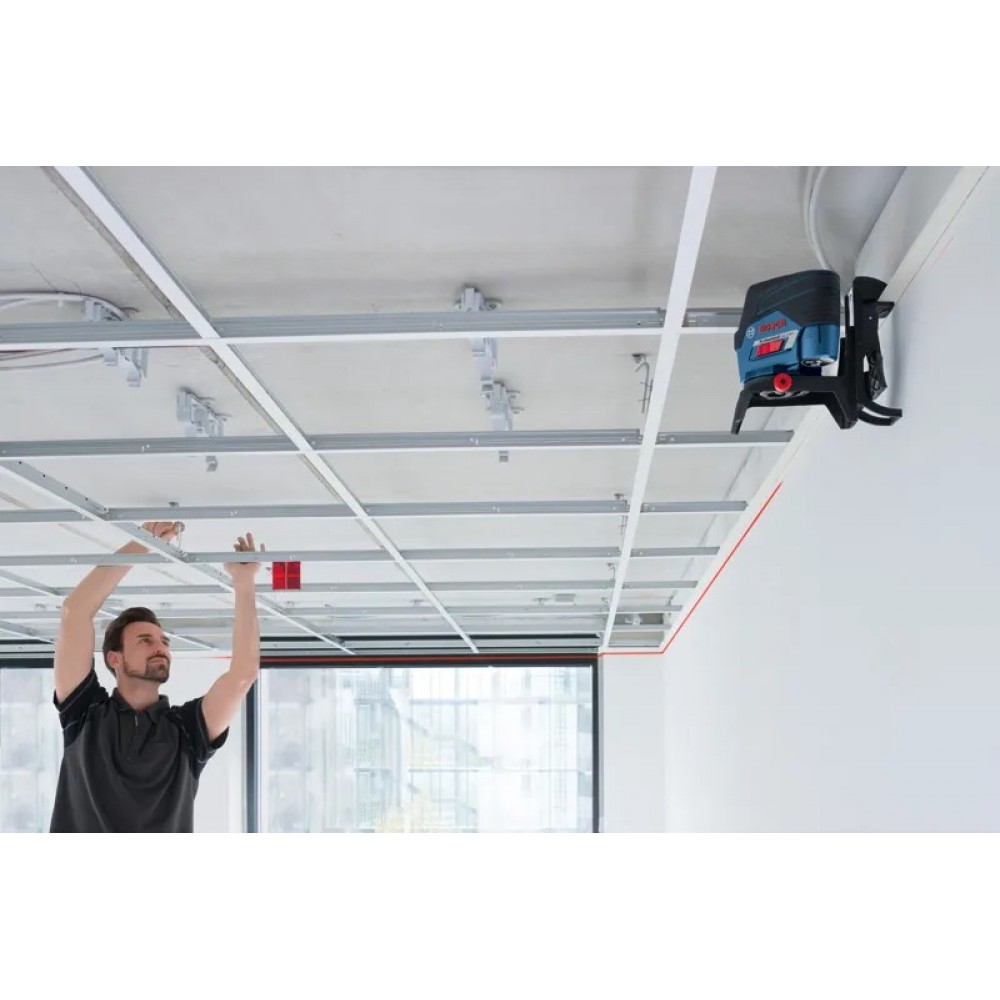 Лазерен нивелир, линеен, 0601066G08, Bosch GCL 2-50C Solo 12V
