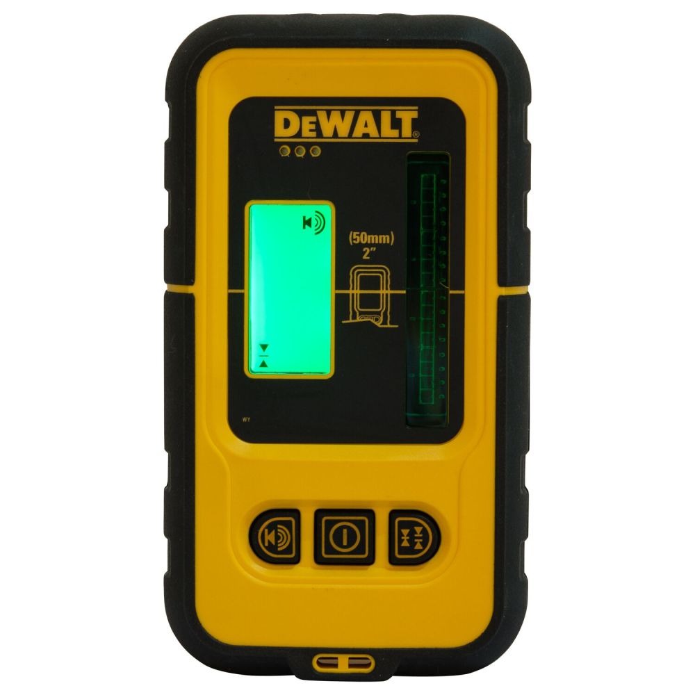 Лазерен приемник за линейни лазери със зелен лъч, DeWalt DE0892G