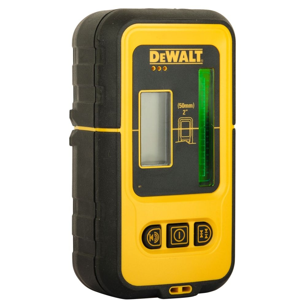 Лазерен приемник за линейни лазери със зелен лъч, DeWalt DE0892G