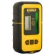 Лазерен приемник за линейни лазери със зелен лъч, DeWalt DE0892G