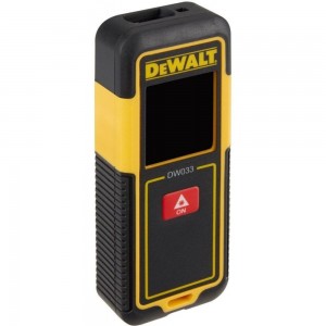 Лазерна ролетка, 30 м / противоударна, DeWalt DW033