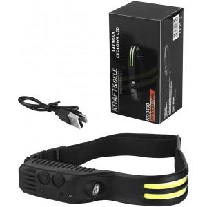 LED челник за глава, 1200 mAh - KD3490