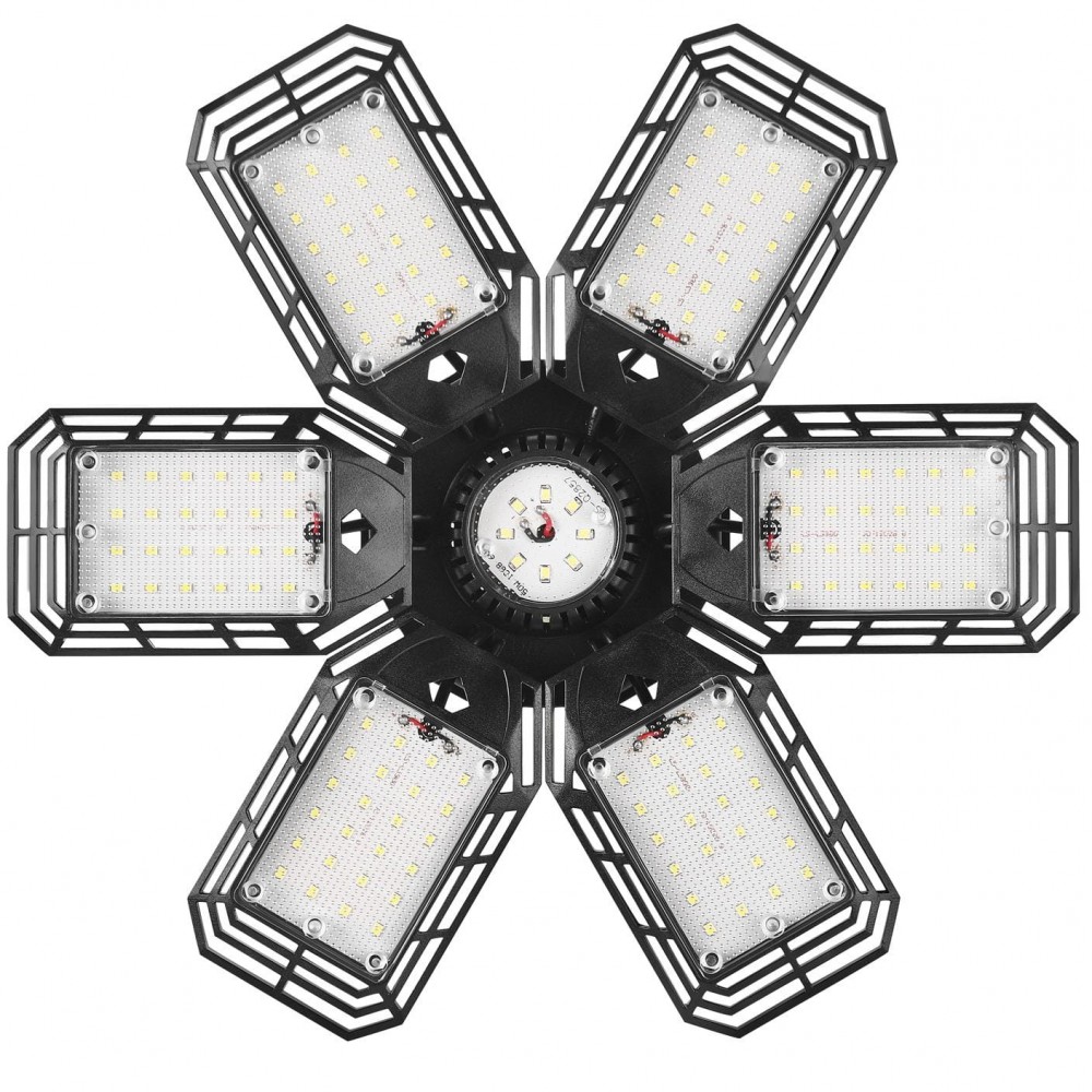 Сгъваема LED лампа за таван, 180 W, 18500 lm, 6500 K - KD3484