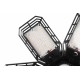 Сгъваема LED лампа за таван, 180 W, 18500 lm, 6500 K - KD3484