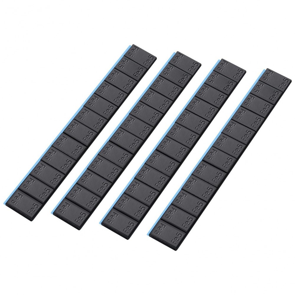 Лепящи тежести с прахово покритие за джанти 12 x 5 гр. 50 бр. - KD5905