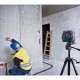 Линеен лазерен нивелир 0601063W00, зелен, IP 64, Bosch GLL 2-15 G