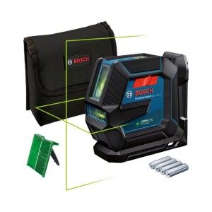 Линеен лазерен нивелир 0601063W00, зелен, IP 64, Bosch GLL 2-15 G