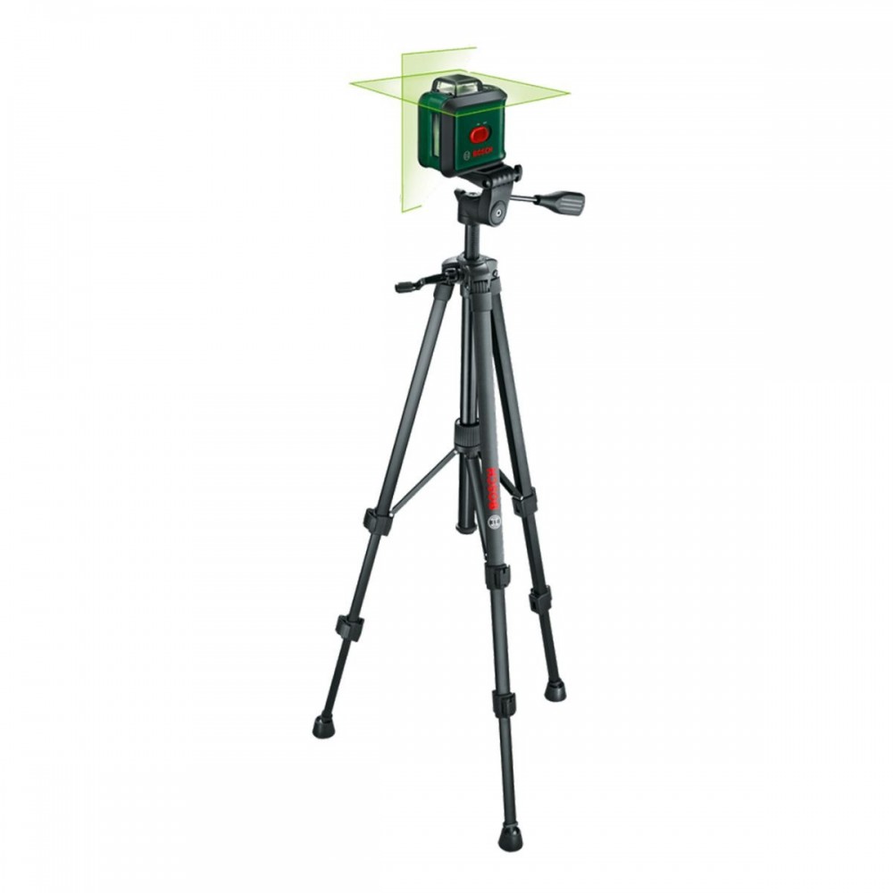 Линеен лазерен нивелир 0603663E07, 2 линии, Bosch UniversalLevel 360 Set