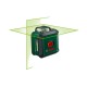 Линеен лазерен нивелир 0603663E07, 2 линии, Bosch UniversalLevel 360 Set
