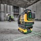 Линеен лазерен нивелир 18V, 360 градуса, зелен лъч, 40 м, DeWalt DCLE34031N