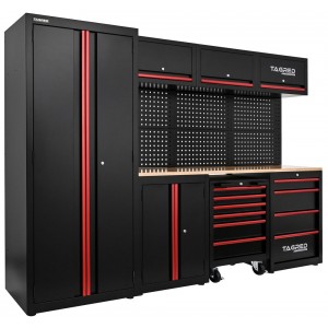 Шкаф за гараж и работилница, с етажерка, 260 см, 189 кг. - TA193