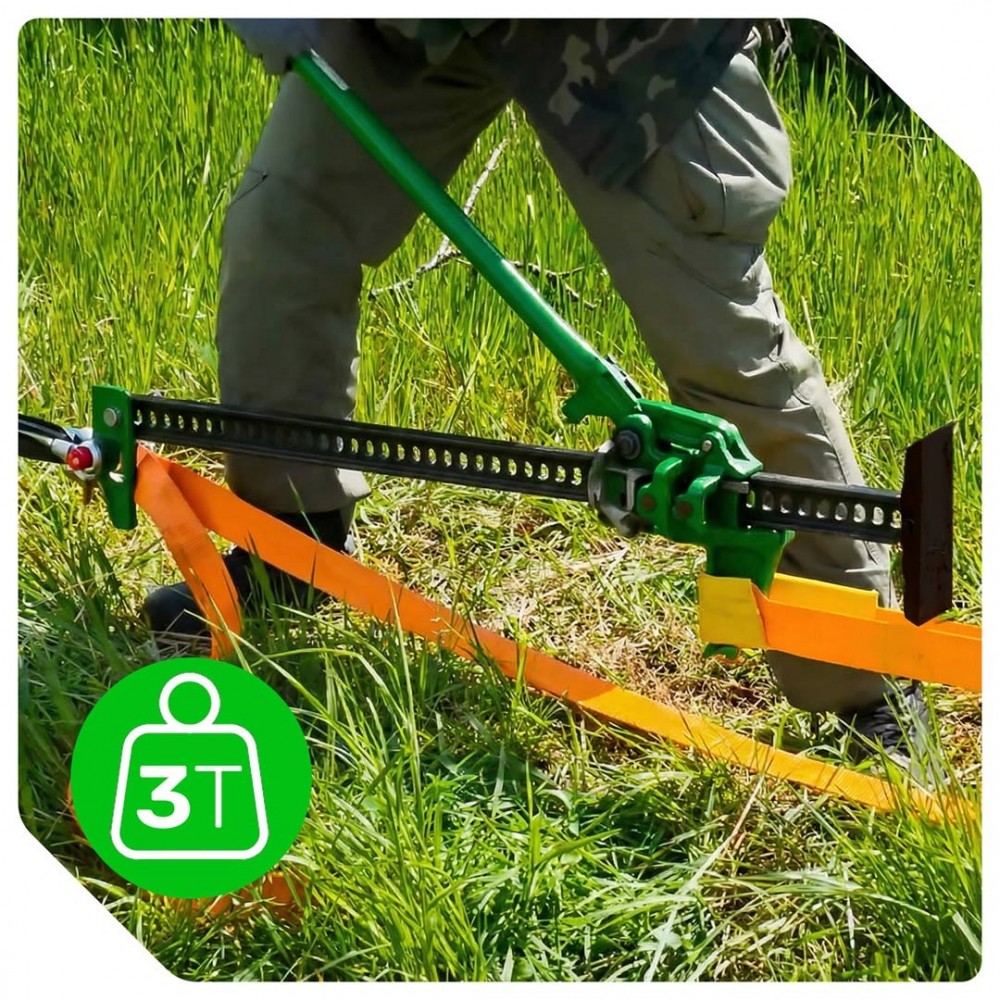 Механичен офроуд крик тип латерна 60" 3 тона - W22044