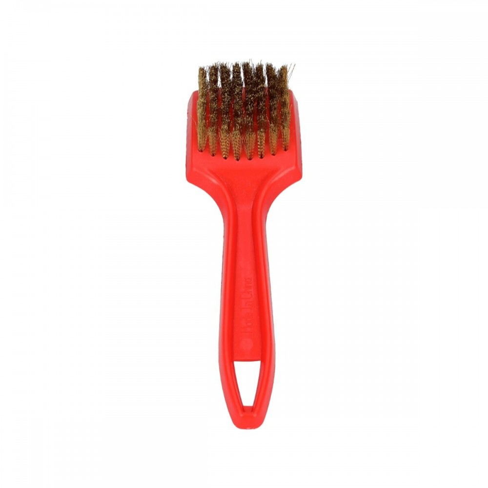 Четка с месингов косъм за почистване на гуми - 595-4553