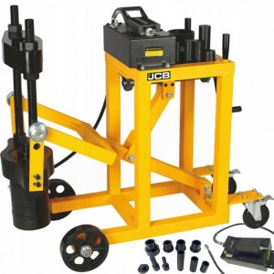 Мобилна хидравлично пневматична преса за шенкели 75 тона - HW-5051