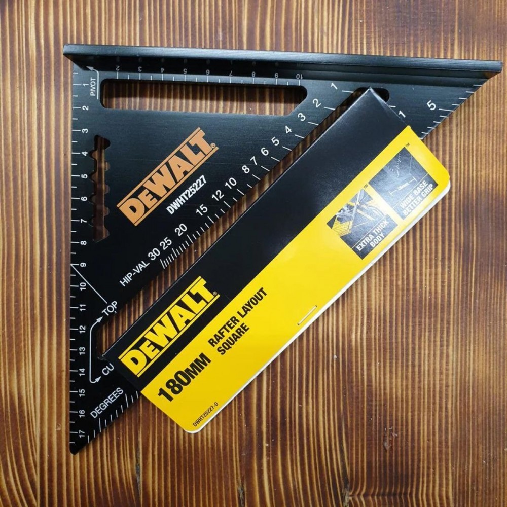 Мултифункционален триъгълник 180x180x250 мм, DeWalt DWHT25227