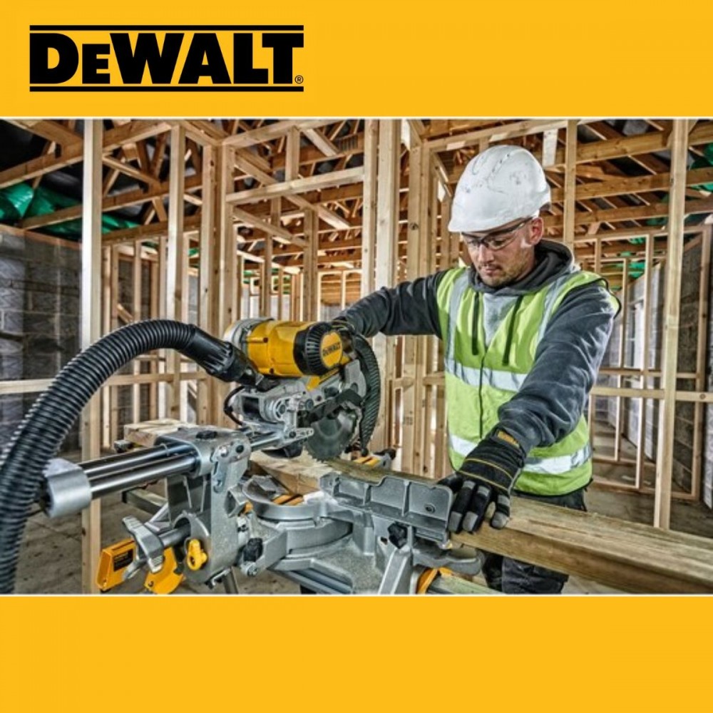 Настолен циркуляр с герунг, 1675 W, 250 мм, DeWalt DWS727