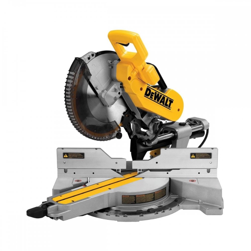 Настолен циркуляр с герунг + маса, 1675 W, 305 мм, DeWalt DWS780 + DE7023