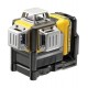Нивелир лазерен,  линеен 360° , батерия 10.8V , зарядно , куфар, DeWalt DCE089D1R