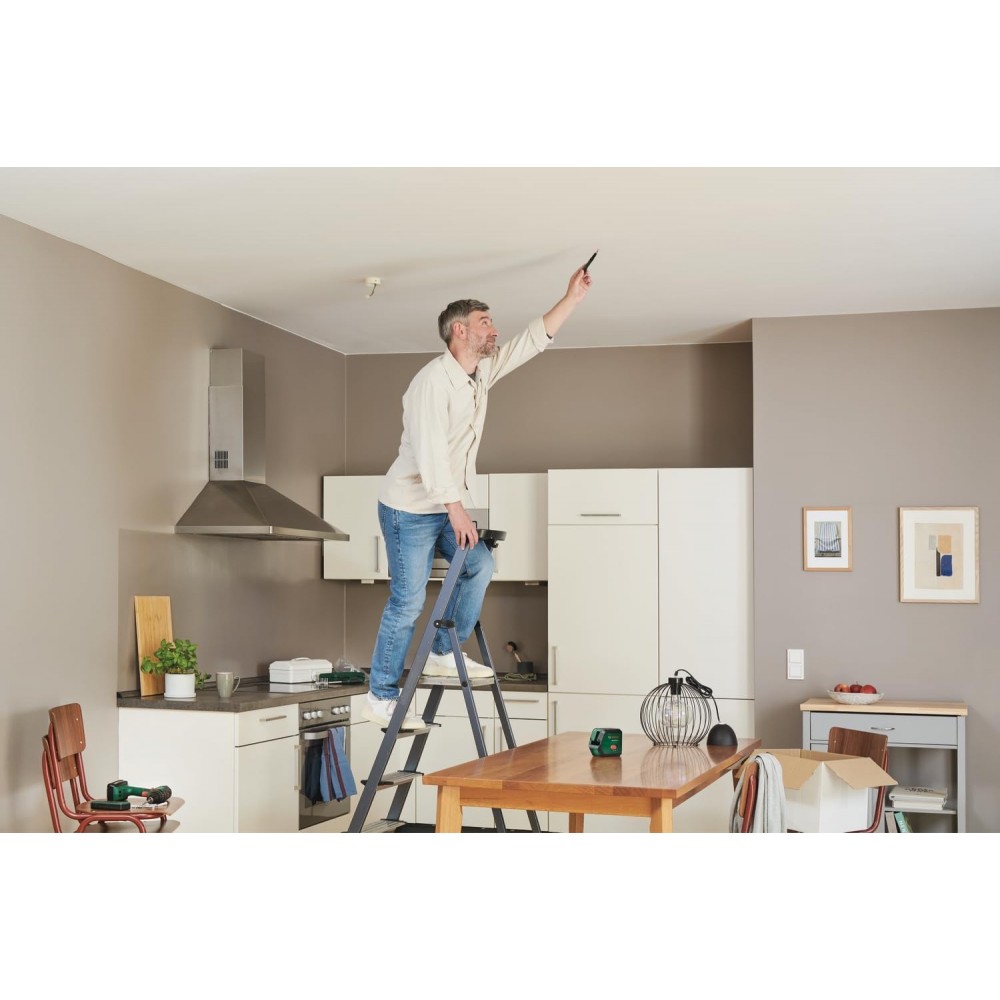 Нивелир лазерен, линеен, точков, 10.0 м, 0.5 мм/ 1 м, 603663800, Bosch Universal Level 2