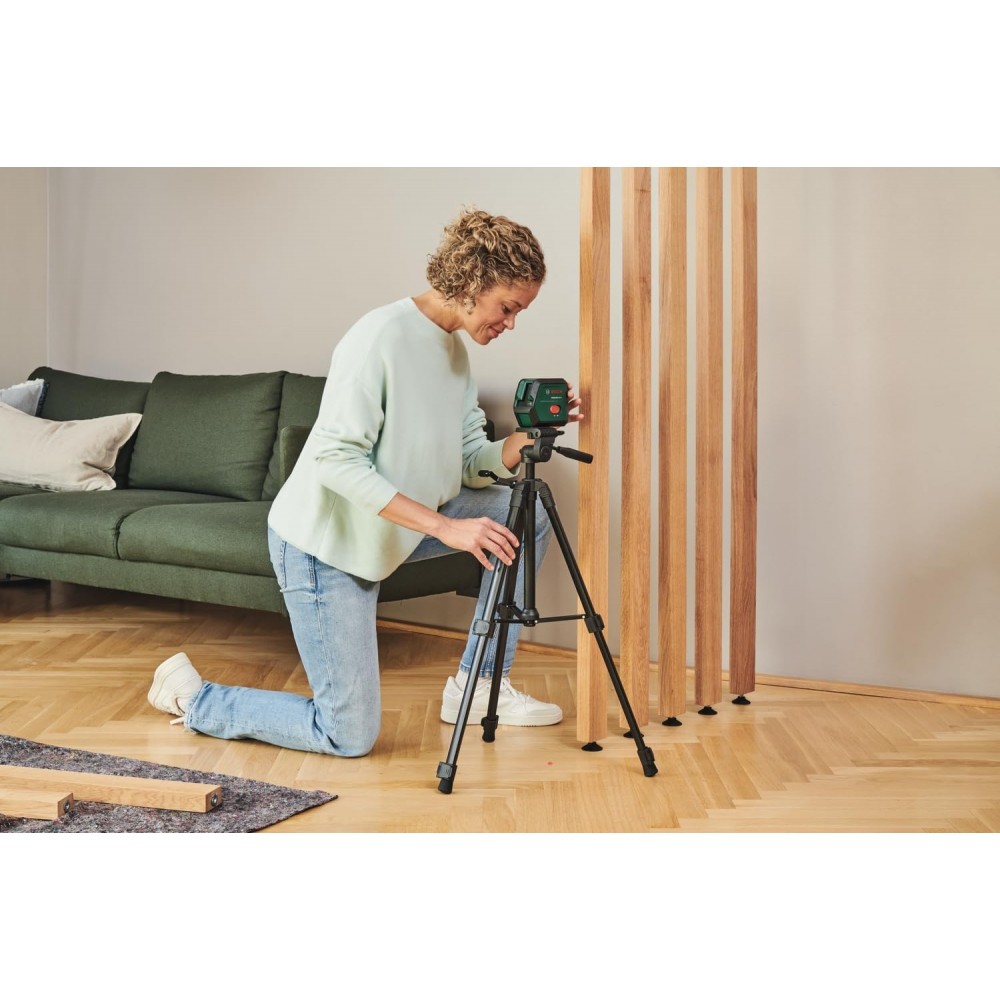 Нивелир лазерен, линеен, точков, 10.0 м, 0.5 мм/ 1 м, 603663800, Bosch Universal Level 2