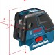 Нивелир лазерен, линеен, точков, 30 м с тринога, 0601066B01, Bosch GCL 25 Professional