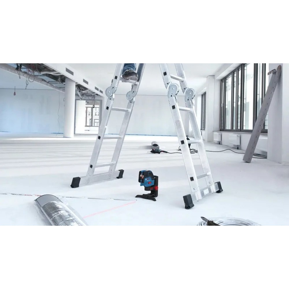Нивелир лазерен, линеен, точков, 30 м с тринога, 0601066B01, Bosch GCL 25 Professional