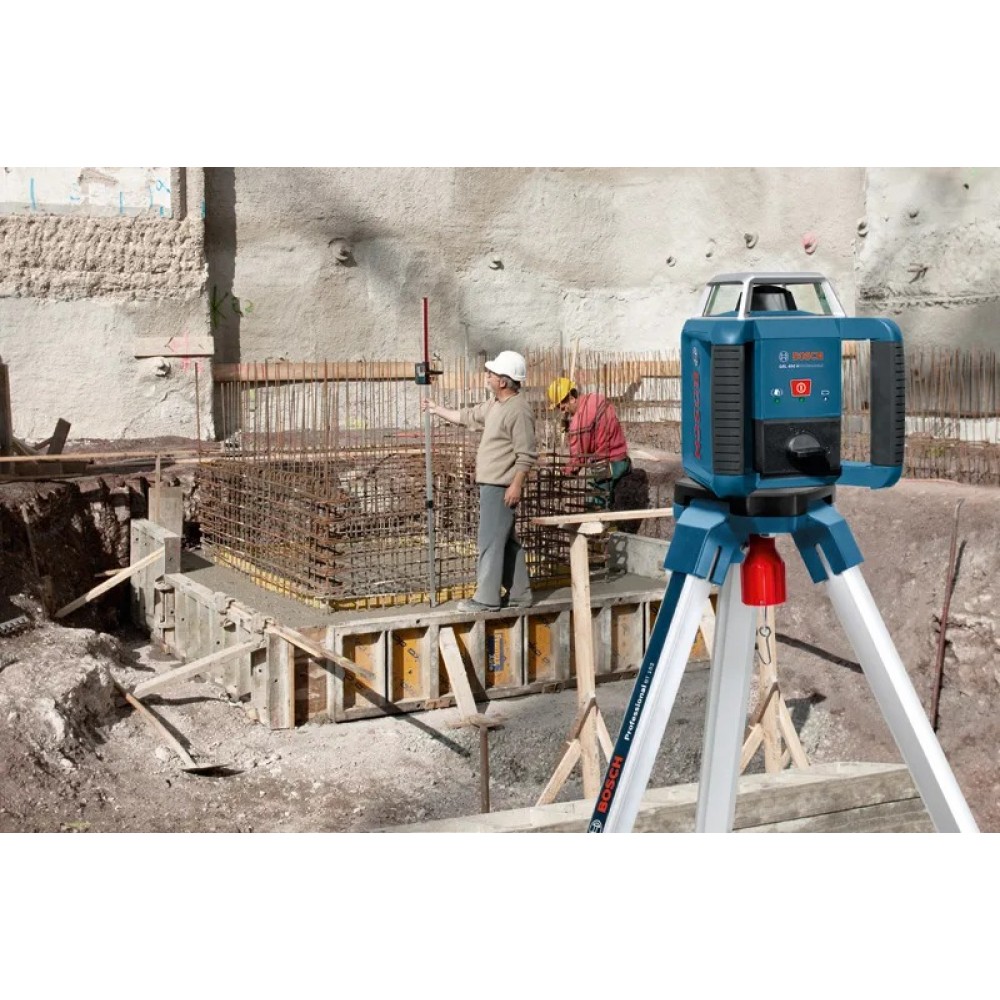 Нивелир лазерен, ротационен, 400.0 м, 0.80 мм, 0 601 061 800, Bosch GRL 400 H Professional