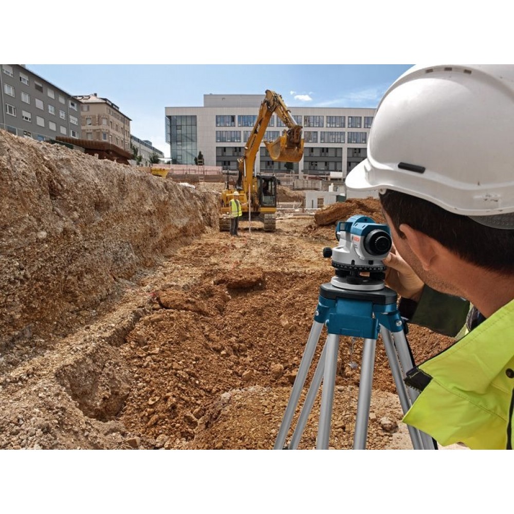 Нивелир оптичен, 26 x 1.6 мм, 360*, 601068003, Bosch GOL 26 G Professional