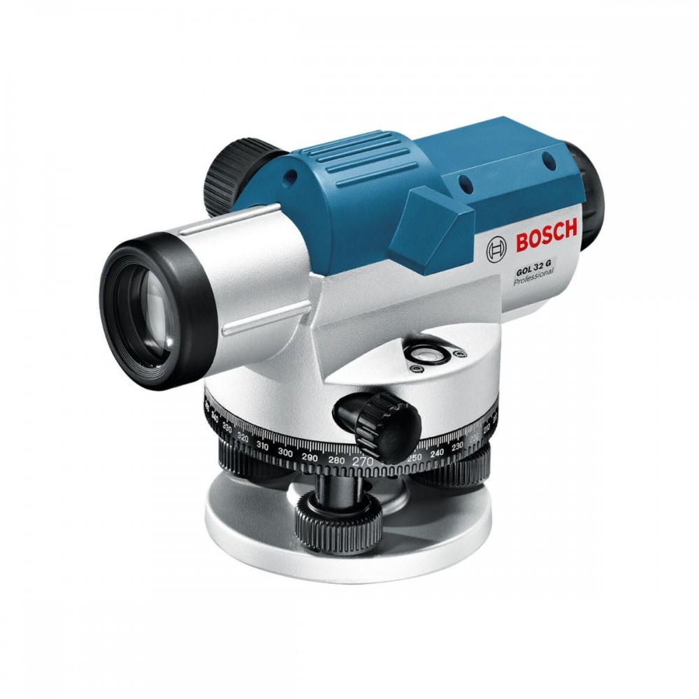 Нивелир оптичен, 32 x 1.0 мм/ 30 м, 360*, 0601068501, Bosch GOL 32 G Professional