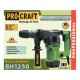 Перфоратор, SDS-plus, 1250W, 5 J - BH1250