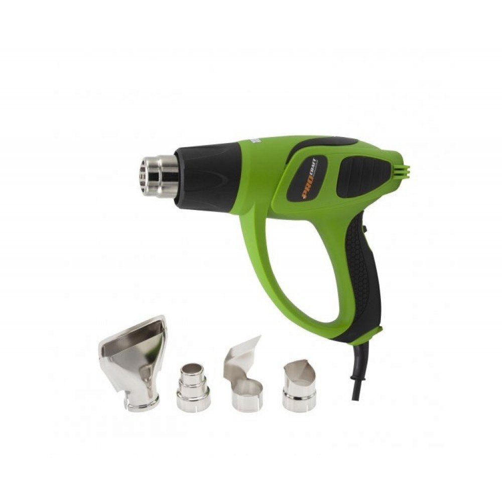 Пистолет за горещ въздух, 1800 W, 400/600 ℃, 250/500 л/мин. - PH1800