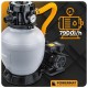 Филтърна помпа за басейн 7900 л/ч., 8 метра, 250 W - PM-PPDB-250J