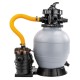 Филтърна помпа за басейн 550 W, 13.2 м³/ч., с манометър - PM-PPDB-550J