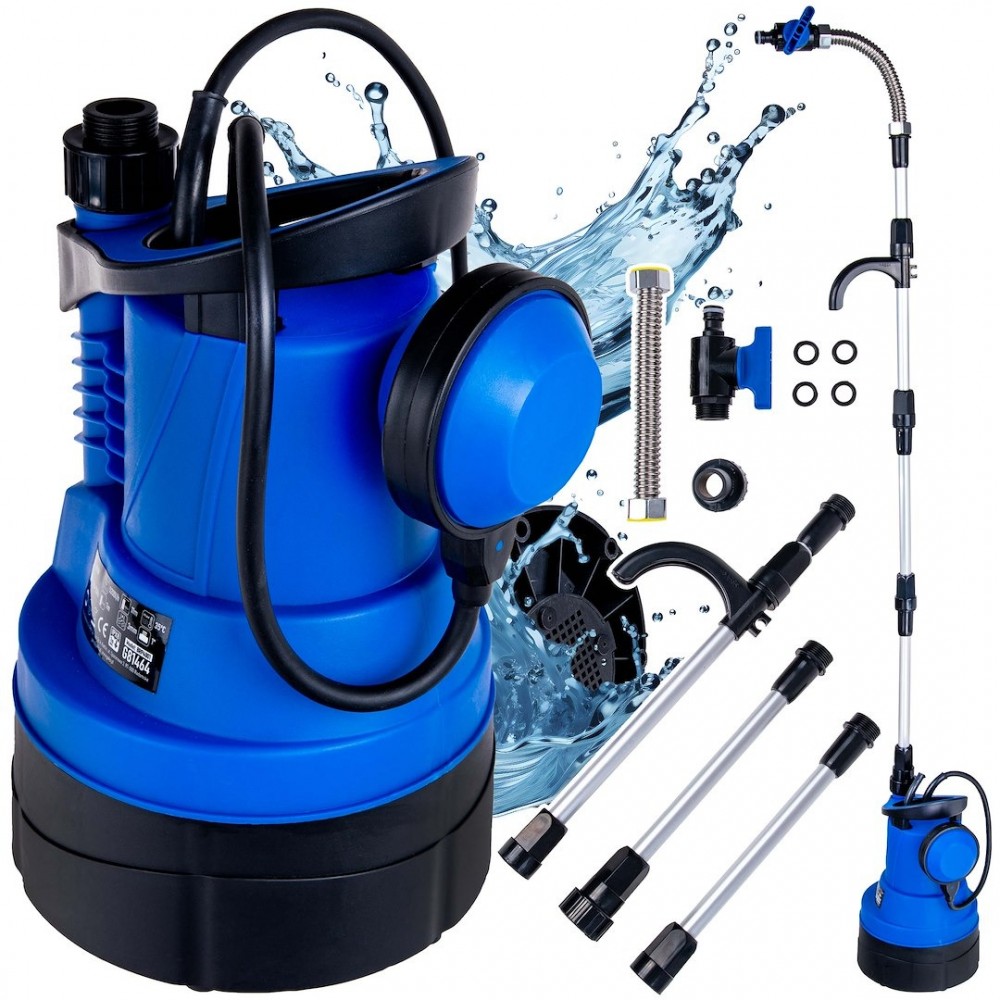 Потопяема помпа за дъждовна вода, с поплавък, 400 W - G81464
