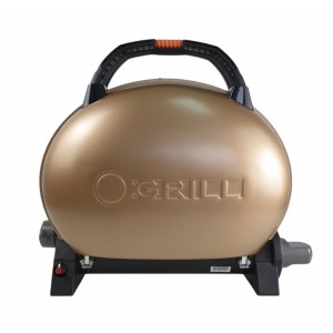 Преносима скара, бронзов цвят - O-GRILL 500