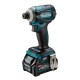 Професионален акумулаторен, ударен винтоверт 220 Nm / 40V – XGT, Makita TD001GD201