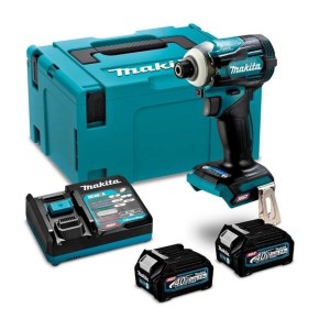 Професионален акумулаторен, ударен винтоверт 220 Nm / 40V – XGT, Makita TD001GD201