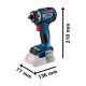 Професионален акумулаторен винтоверт 18V 64Nm Bosch GSR 18V-90 FC Professional
