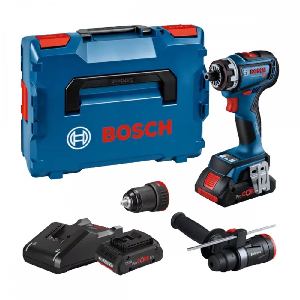 Професионален акумулаторен винтоверт 18V 64Nm Bosch GSR 18V-90 FC Professional