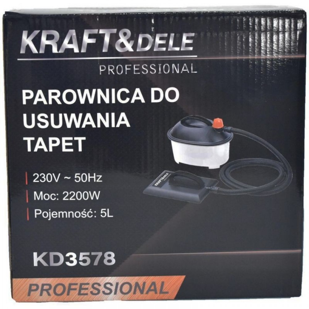 Уред за сваляне на тапети под пара 2200W 5 литра KD3578