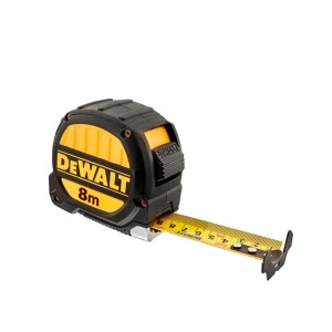 Противоударна ролетка с гумено покритие 8 м., DeWalt DWHT0-36115