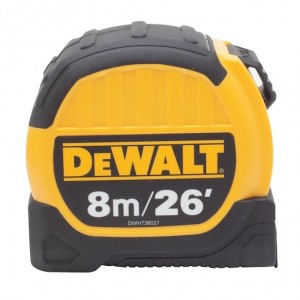 Противоударна ролетка с гумено покритие 8 м., DeWalt DWHT33991