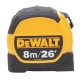 Противоударна ролетка с гумено покритие 8 м., DeWalt DWHT33991